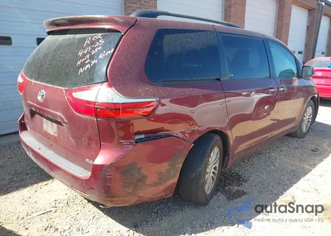 2015 Toyota Sienna Xle 8 Passenger из США, поврежденный, VIN 5TDYK3DC3FS666438